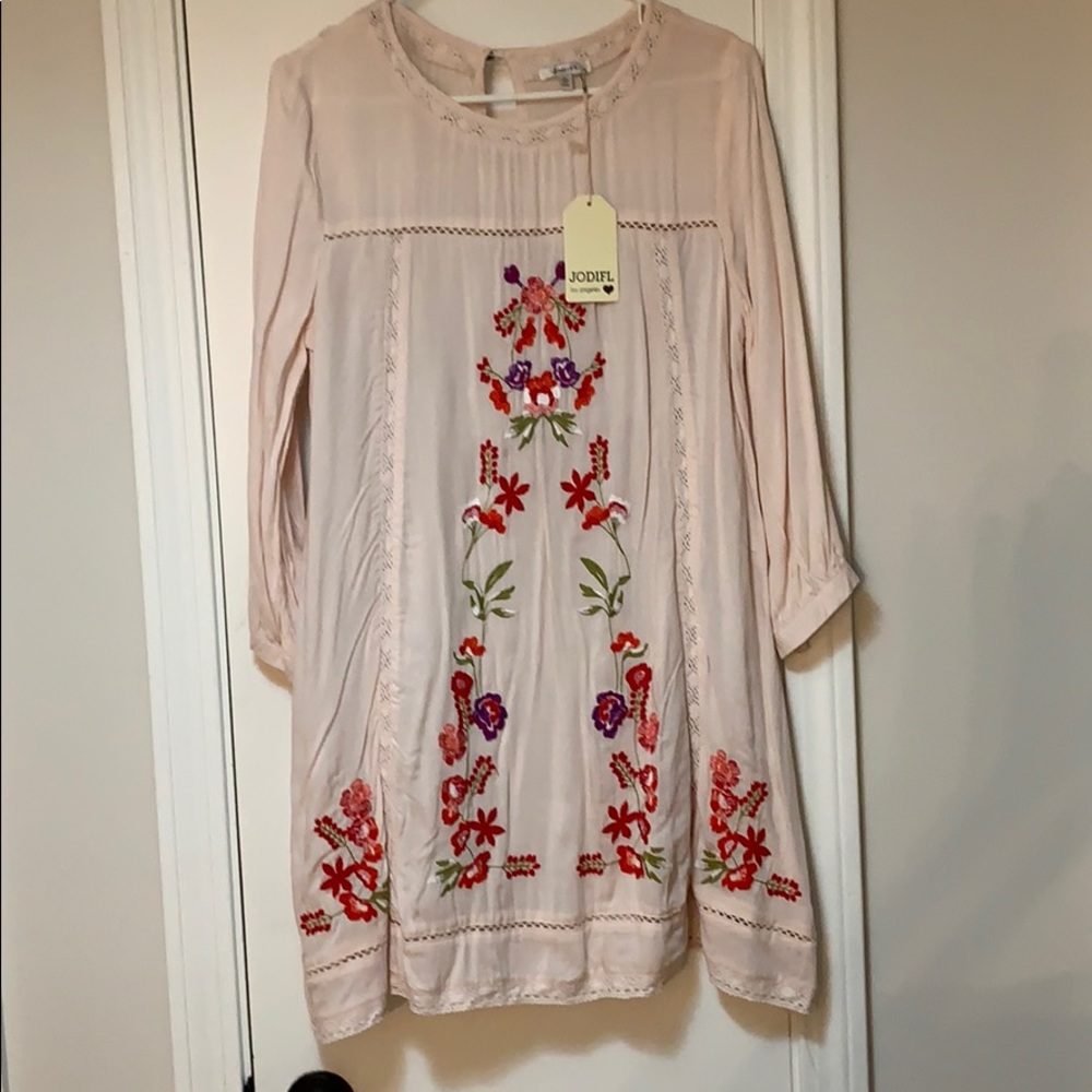 Embroidered dress